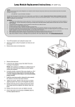 InFocus SP-LAMP-084 User's Manual