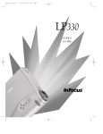 InFocus LP 330 User's Manual