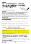 InFocus IN5132 User's Manual