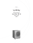 Infinity SW-10 User's Manual