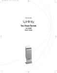 Infinity Speaker TOTAL SPEAKER SOLUTIONS User's Manual
