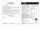 Infinity Beta Ten 10" Subwoofer User's Manual