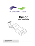 Infinite Peripherals PP-55 User's Manual