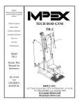 Impex TR-2 Owner's Manual