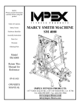 Impex SM-4000 Owner's Manual