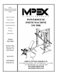 Impex SM-3000 Owner's Manual