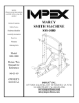 Impex SM-1000 Owner's Manual