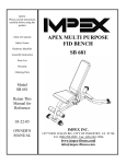 Impex SB-681 Owner's Manual