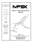 Impex SB-241 Owner's Manual