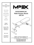 Impex SB 210 User's Manual