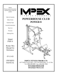 Impex PWR 8 User's Manual
