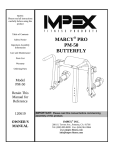 Impex PM-50 Owner's Manual