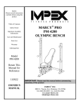 Impex PM-4200 Owner's Manual