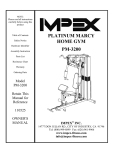 Impex PM-3200 Owner's Manual