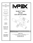 Impex PM-20 Owner's Manual