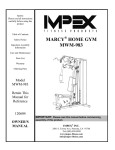 Impex MWM-983 Owner's Manual