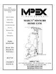 Impex MWM-980 Owner's Manual
