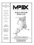 Impex MWM-900 Owner's Manual