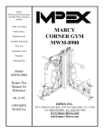 Impex MWM-8900 Owner's Manual