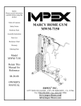 Impex MWM-7150 Owner's Manual