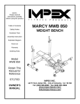 Impex MWB-850 Owner's Manual