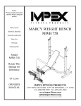 Impex MWB-758 Owner's Manual