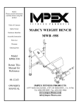 Impex MWB-558 Owner's Manual