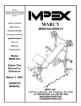 Impex MWB-544 Owner's Manual