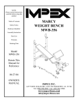 Impex MWB-356 Owner's Manual
