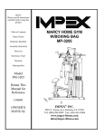Impex MP-3205 Owner's Manual