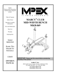 Impex MKB-869 Owner's Manual