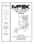 Impex MD-8870 Owner's Manual