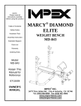 Impex MD-843 Owner's Manual