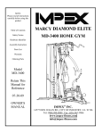 Impex MD-3400 Owner's Manual