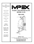 Impex MD-1559 User's Manual