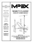 Impex MCB-347 Owner's Manual
