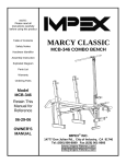 Impex MCB-346 User's Manual