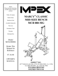 Impex 880-MG User's Manual