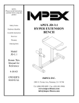 Impex JD-3.1 User's Manual