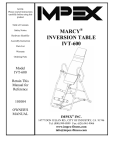 Impex IVT-600 Owner's Manual