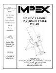 Impex IVT-451 Owner's Manual