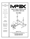Impex IGS-8862 Owner's Manual
