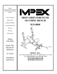 Impex IGS-8860 Owner's Manual