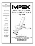 Impex IGS-6900 User's Manual