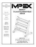 Impex DBR-86 Owner's Manual