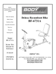 Impex BF-6731A Owner's Manual