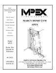 Impex APEX Owner's Manual