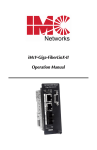 IMC Networks iMcV-Giga-FiberLinX-II User's Manual