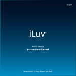 Iluv IMM173 User's Manual