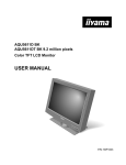 iiyama AQU5611DTBK User's Manual